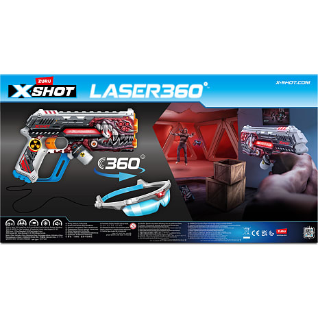 X-Shot Skins Laser 360°