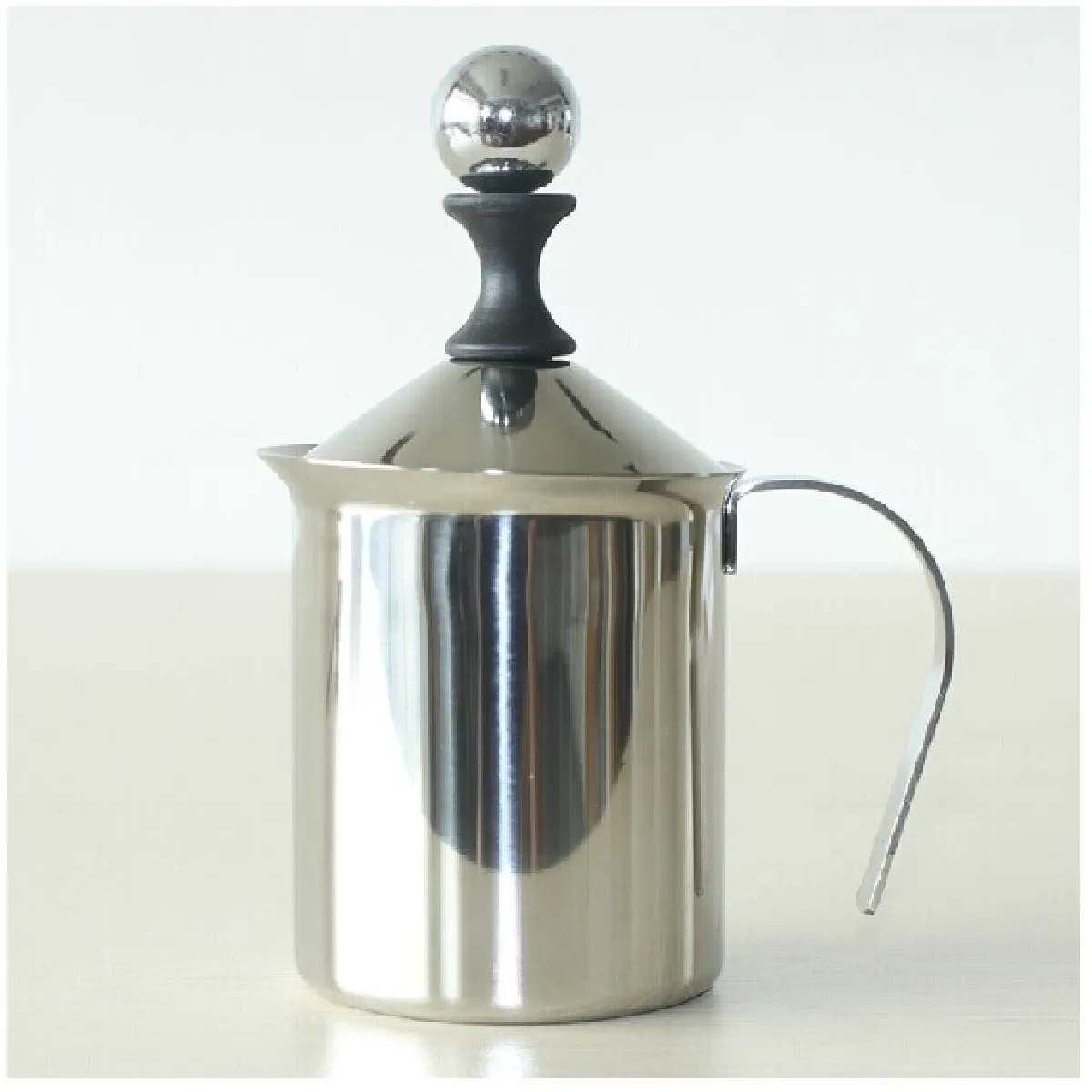 Mousseur manuel lait inox Universal