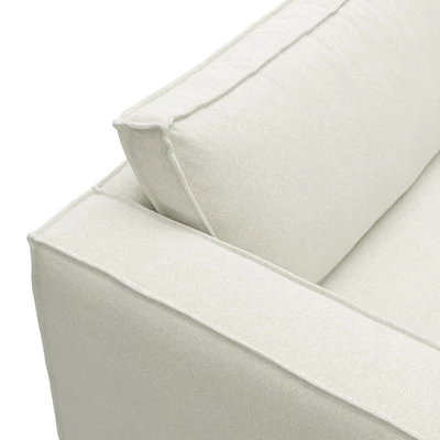 Agir højrevendt sofa med chaiselong