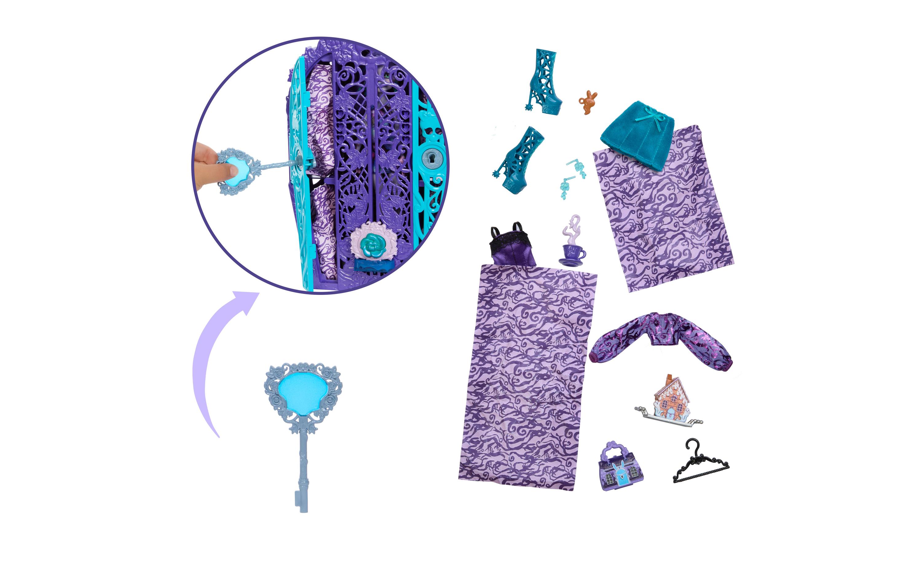 Puppe Verborgene Schätze Mysteries TwylaSkulltimate Secrets Garden Mysteries Spielset, Twyla Puppe mit mehr als 19 Überraschungen
