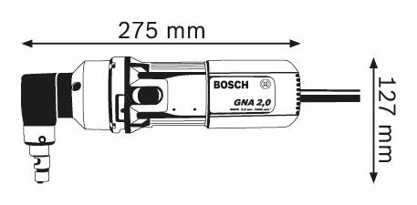 Bosch GNA 2,0 Knabbelschaar - 0601530103