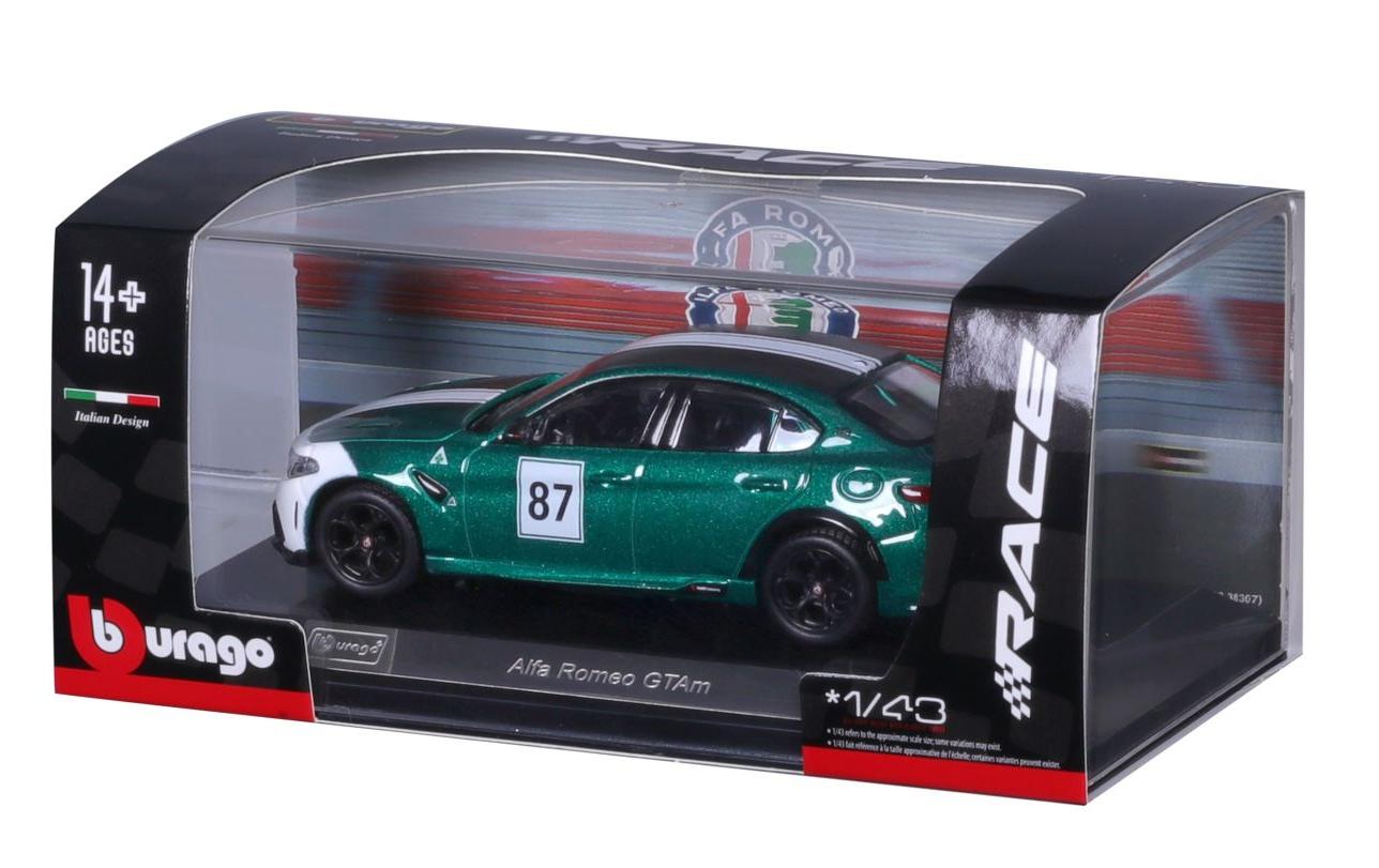 Alfa Romeo Giulia GTAm 1:43Sammlermodell im Massstab 1:43