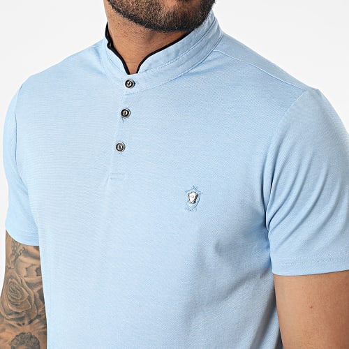 Polo Manches Courtes 571 Bleu Clair