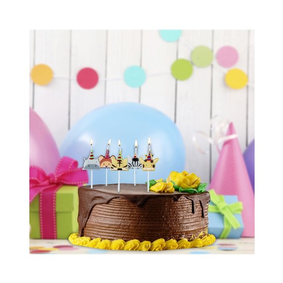5 bougies anniversaire Savane