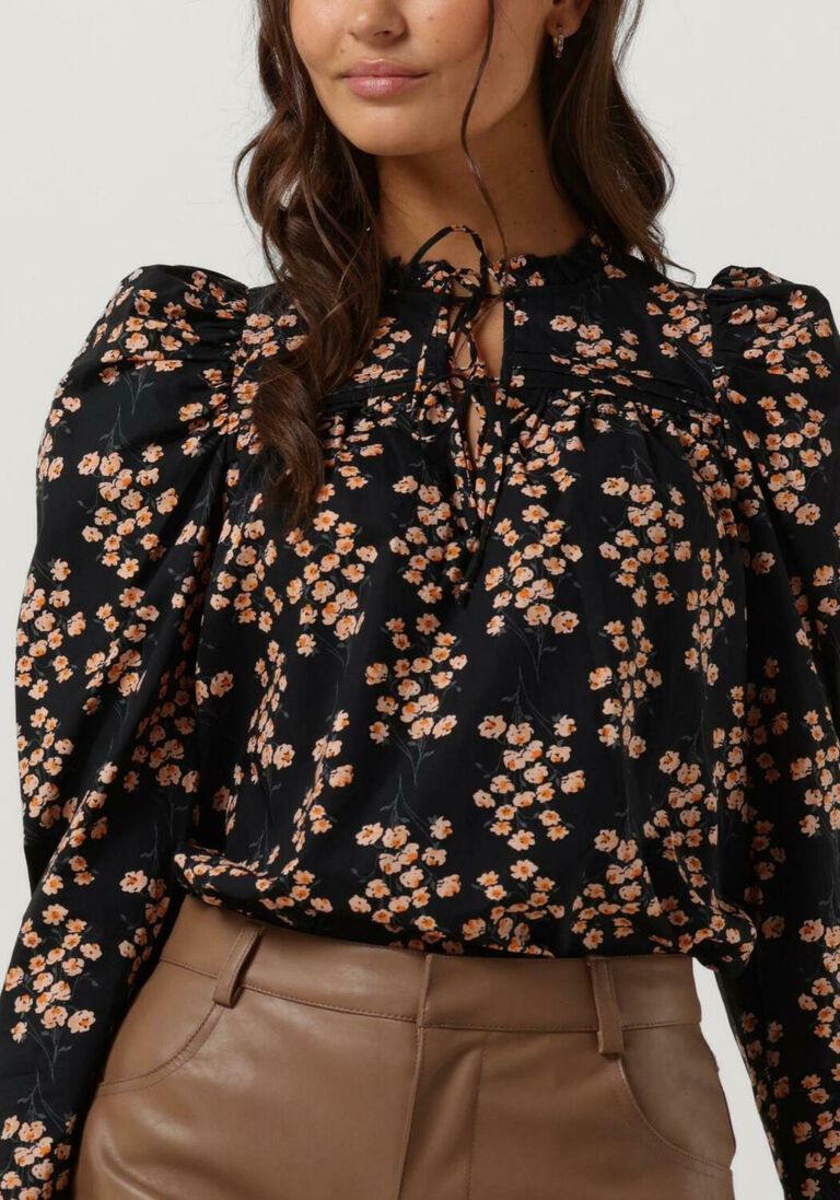 SECOND FEMALE zwarte second female blouse claude blouse