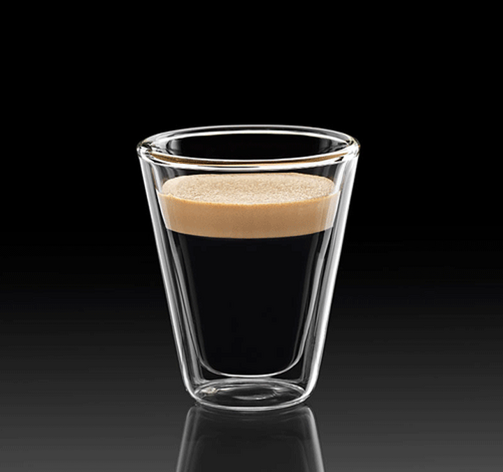 2 Verres Double Paroi Caffeino 8.5 cl - Bormioli Rocco