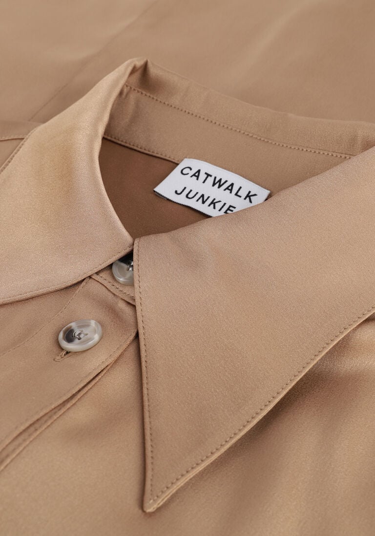 CATWALK JUNKIE bruine catwalk junkie blouse bl camelia
