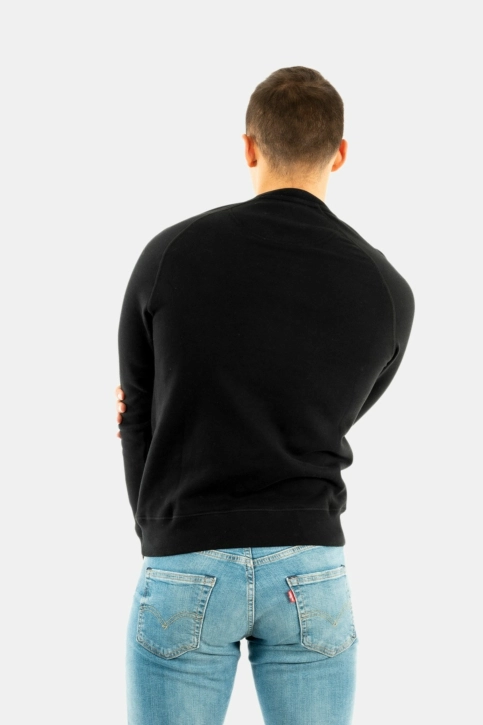 sweat barbour intl essential crew sweat bk31 black