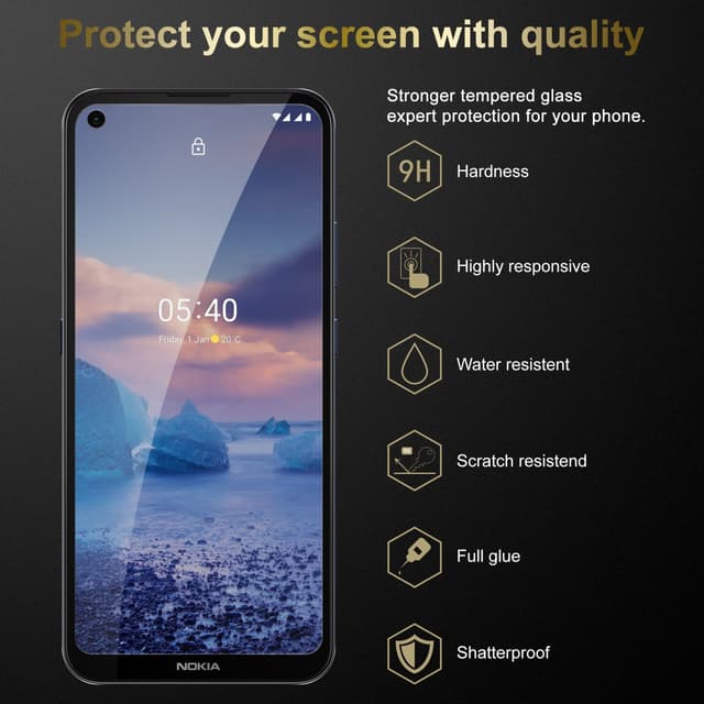 Skærmbeskytter Nokia 5.4 Beskyttelsesglas