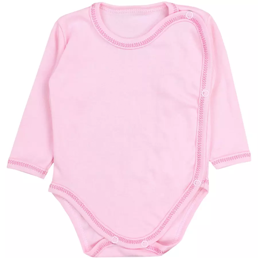 TupTam Unisex Baby Wickelbody Langarm 5er Set gelbweiß