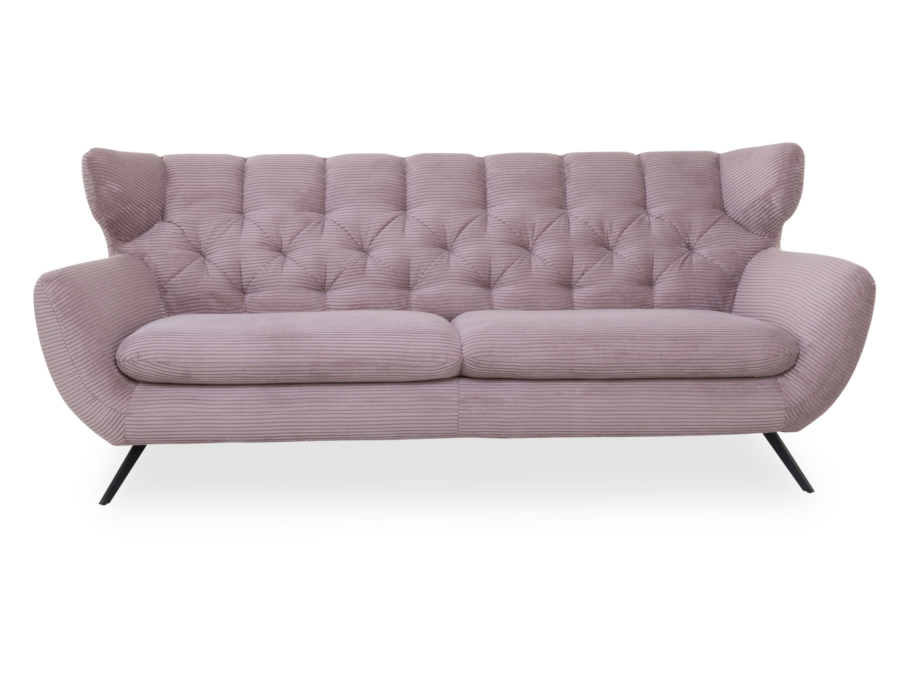 Sofa 3 Sitzer CHARLSTON rosa