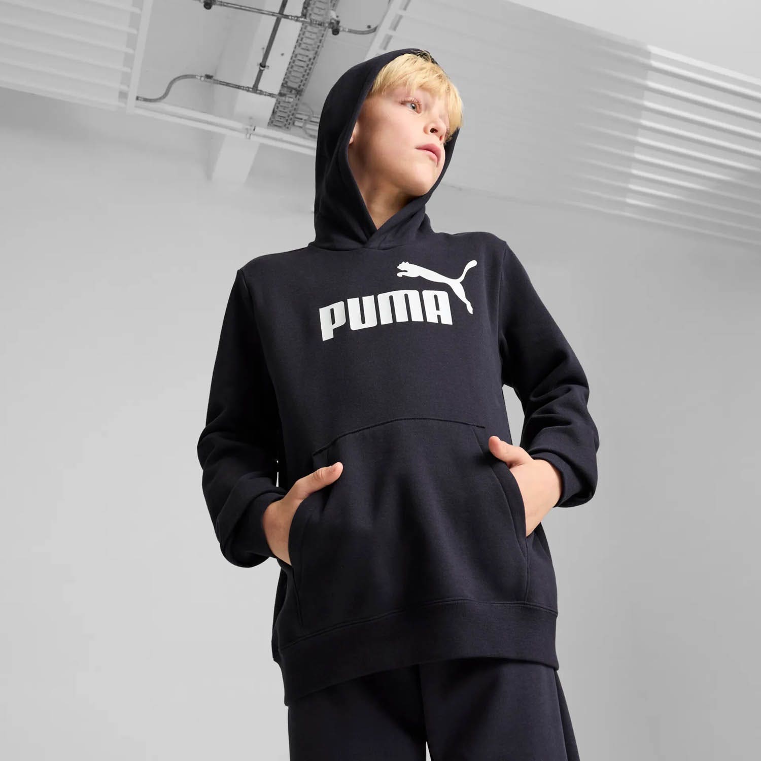 PUMA  Essentials Big Logo Hoodie Kids