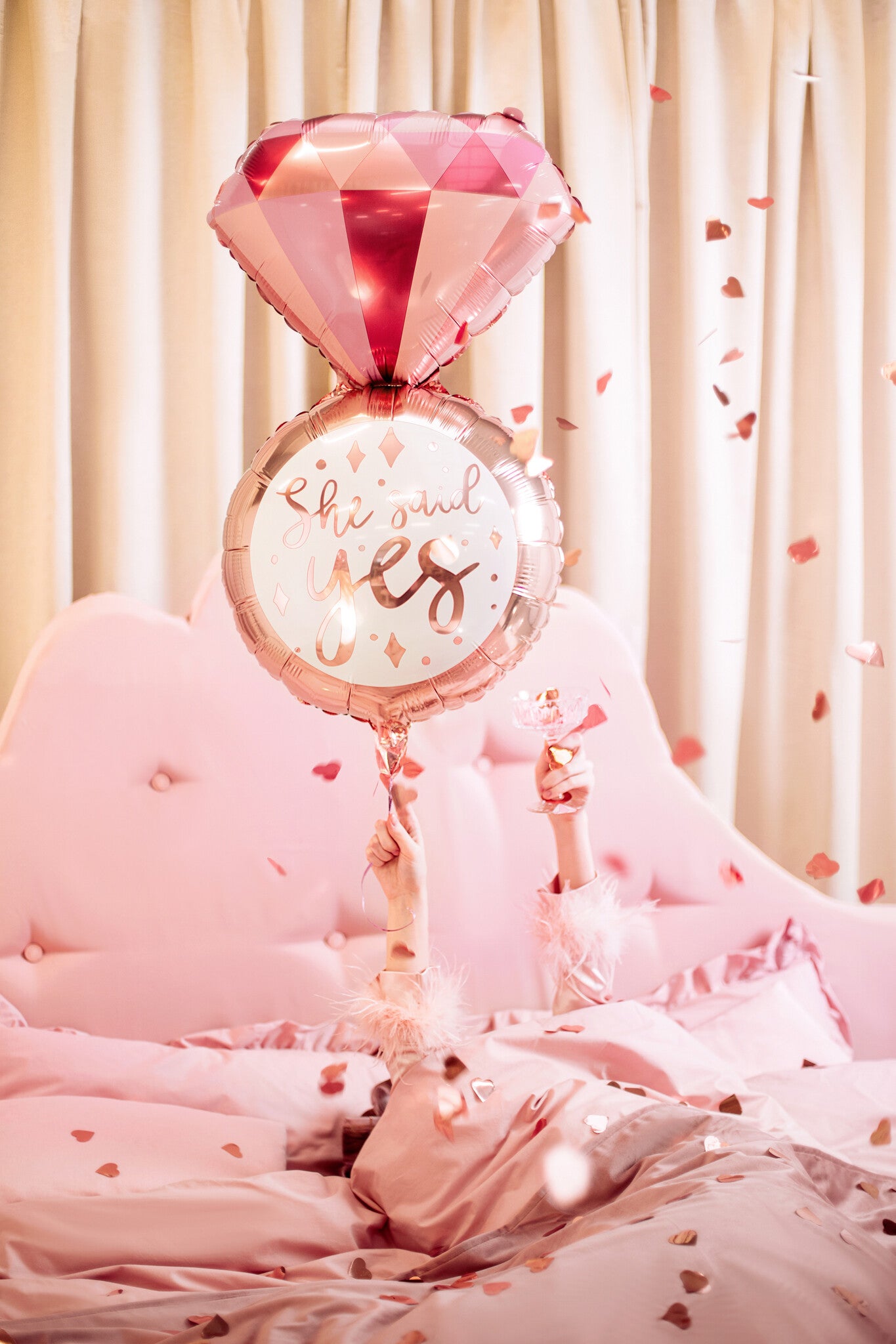 Helium Ballon Ring Leeg 72cm