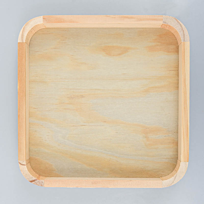 Plateau vide-poche carré