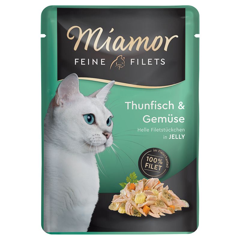 Miamor Filets fins en gelée 6 x 100 g pour chat