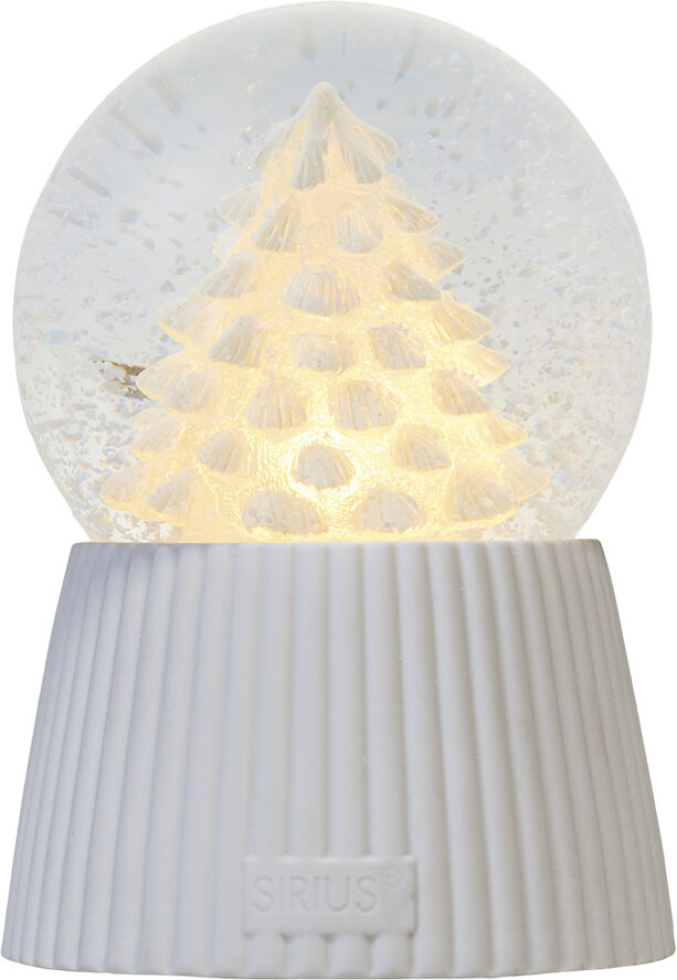Sirius Cilja Snowglobe, Hvid keramik White