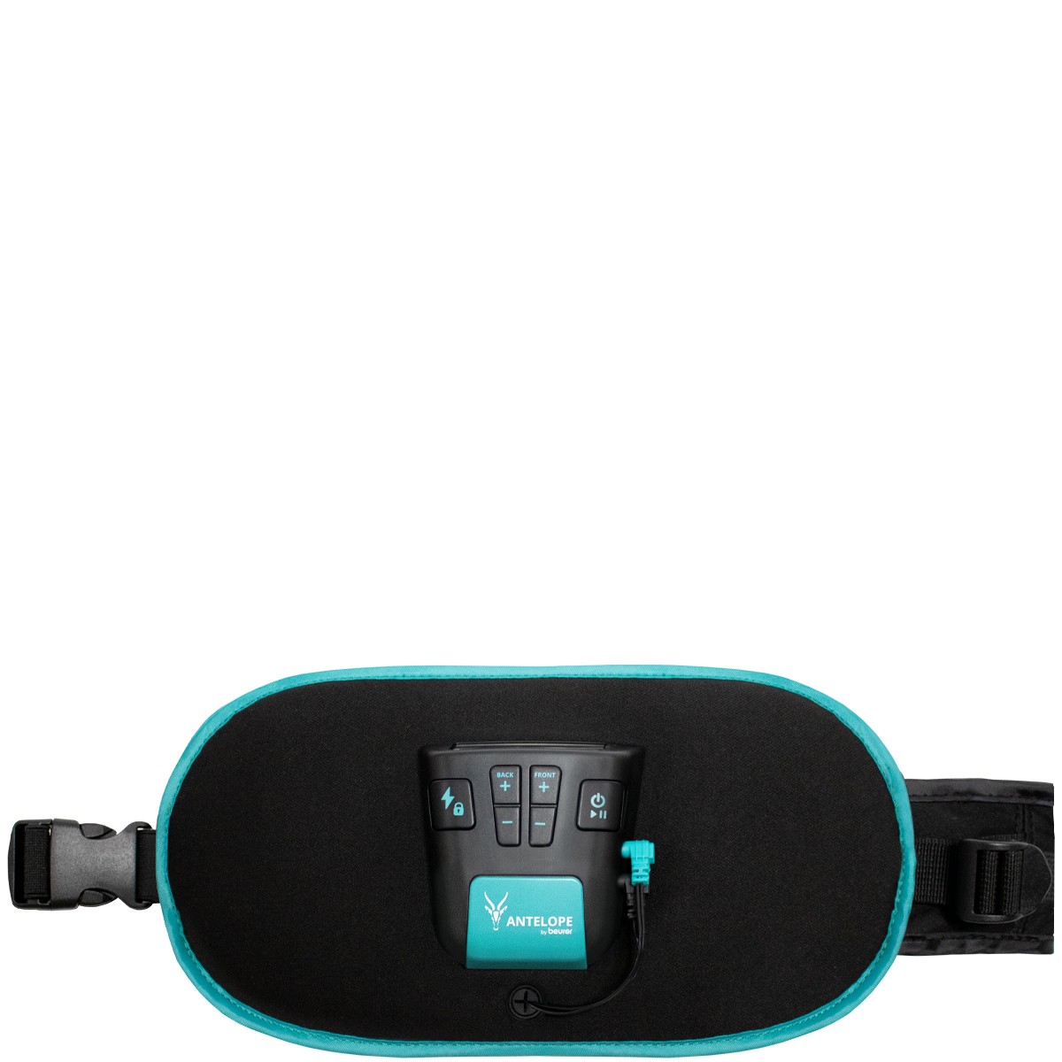 Ceinture de musculation - Corefit II - 4 électrodes - Noire