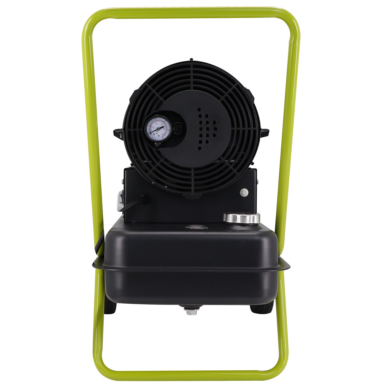 TroniTechnik® TT-HK-242 Heizkanone Dieselkanone Heizlüfter 20kW mit Handgriff, Rohrrahmen und Rädern, Bauheizer,19l Tank