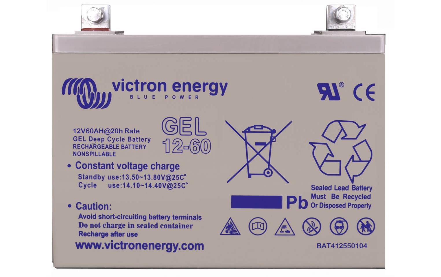 Batterie AGM Deep Cycle 12 V / 60 Ah<br>Batterie mit AGM-Technologie für maximale Leistung