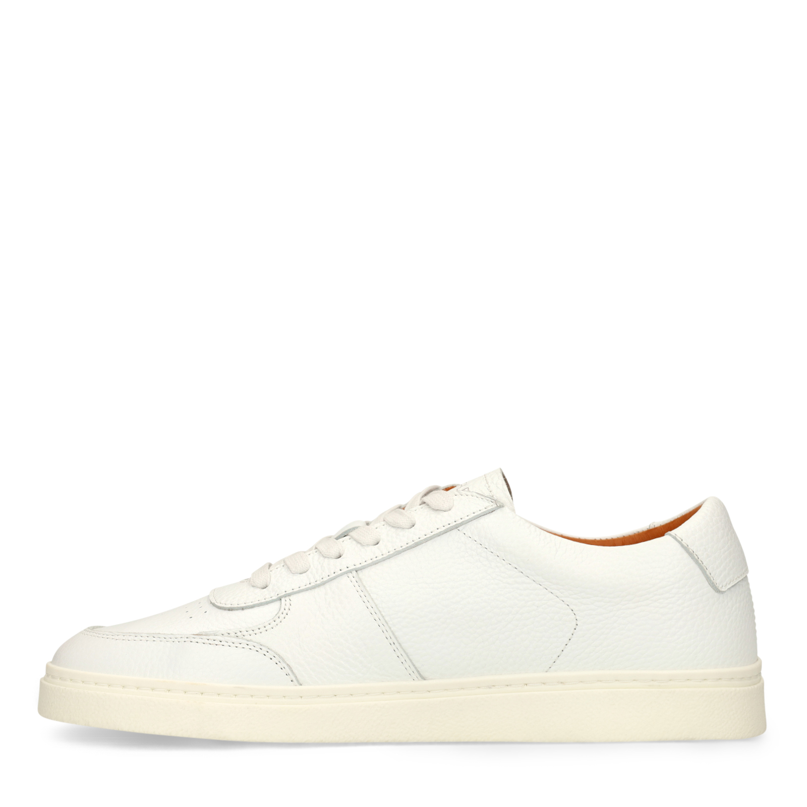 Witte leren sneakers