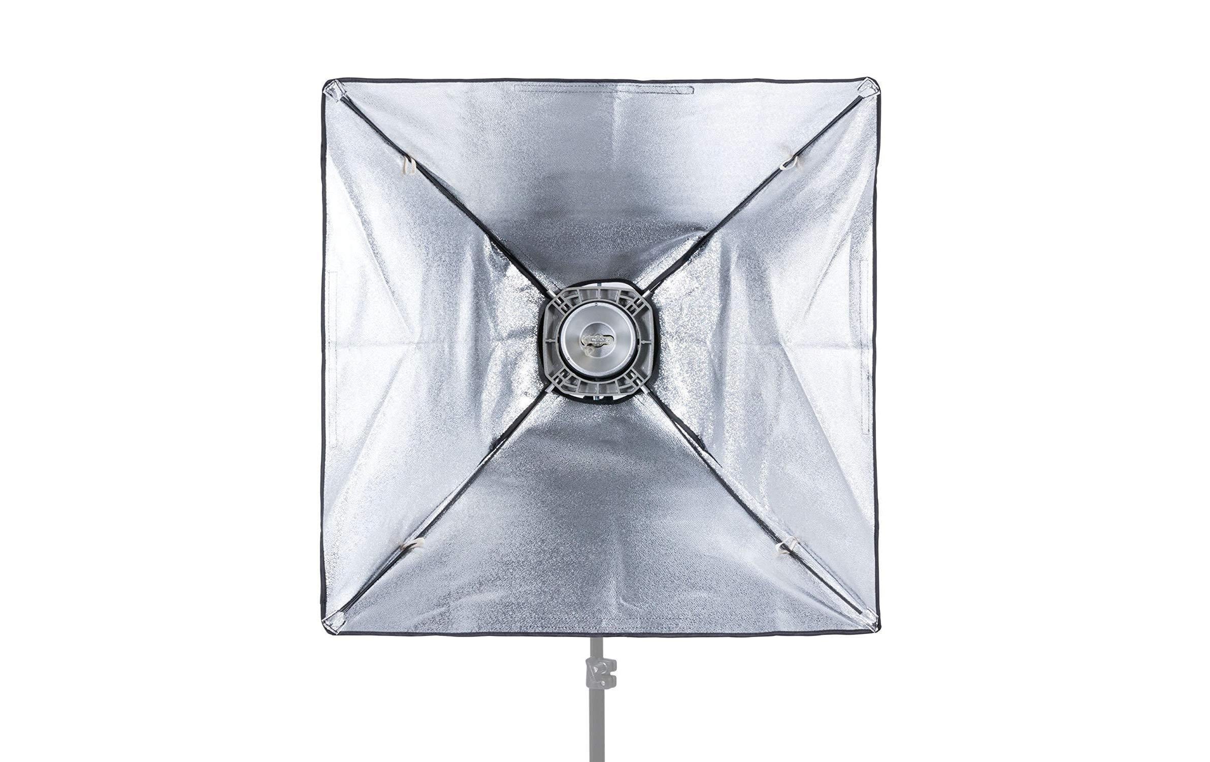 Softbox SLBL 60x60cmFür eine natürliche, gleichmässige Beleuchtung