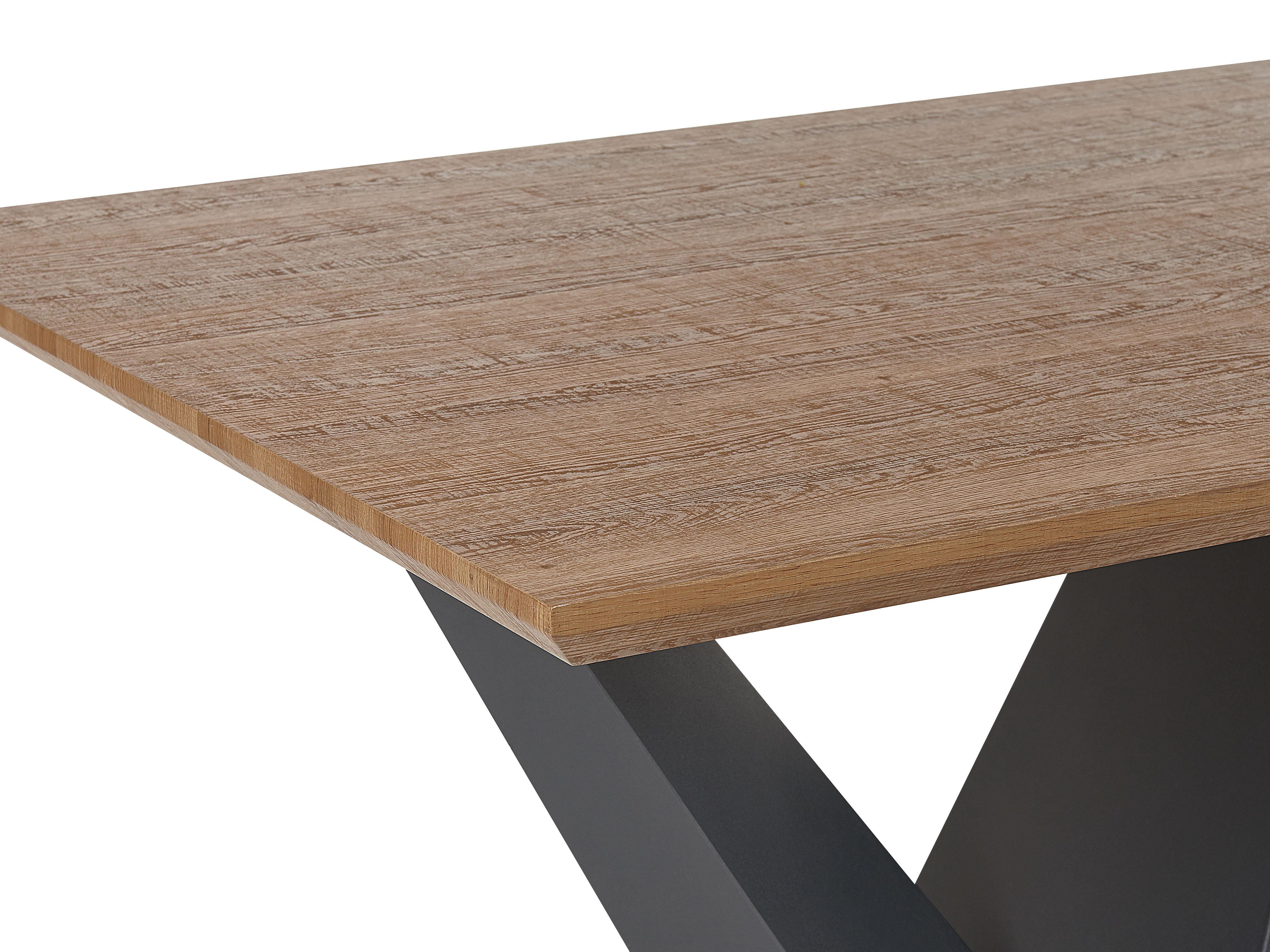 Eettafel SINTRA Donkerbruin 100 cm 200 cm