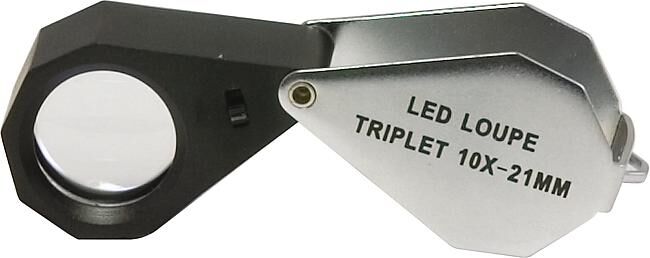 LESA - LOUPE GEOL DUAL LIGHT LED ET UV X10