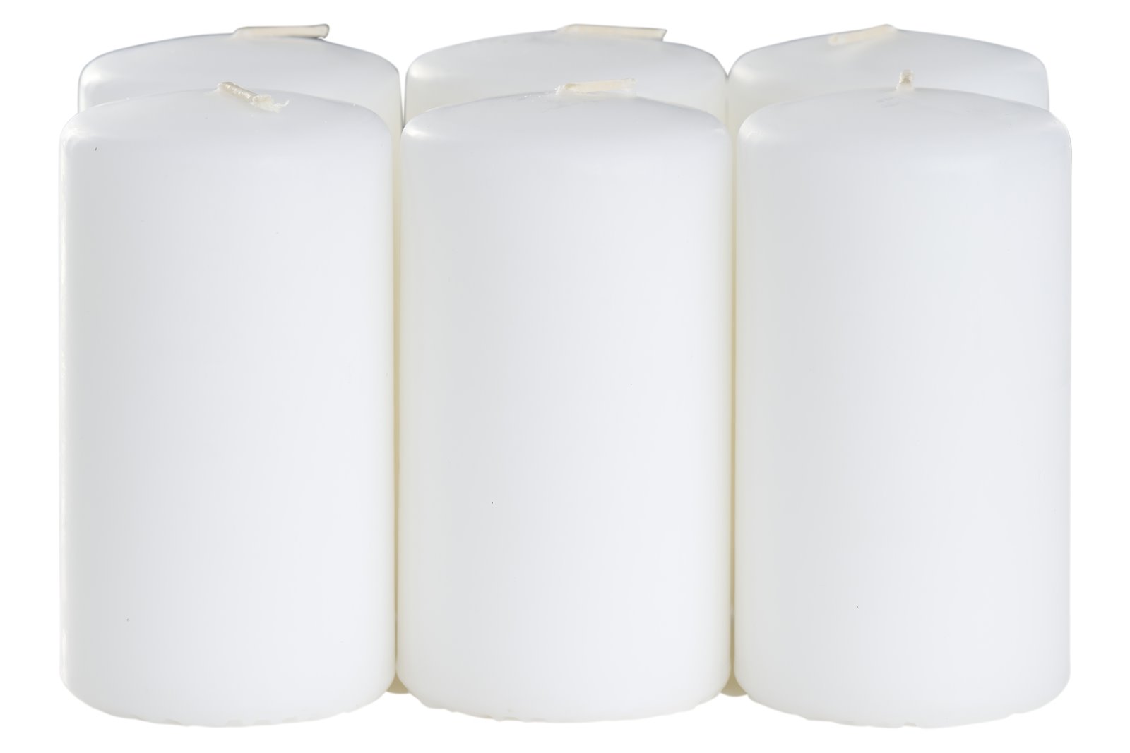 DAY Kubbelys 6pk Hvit Ø6 H11 cm