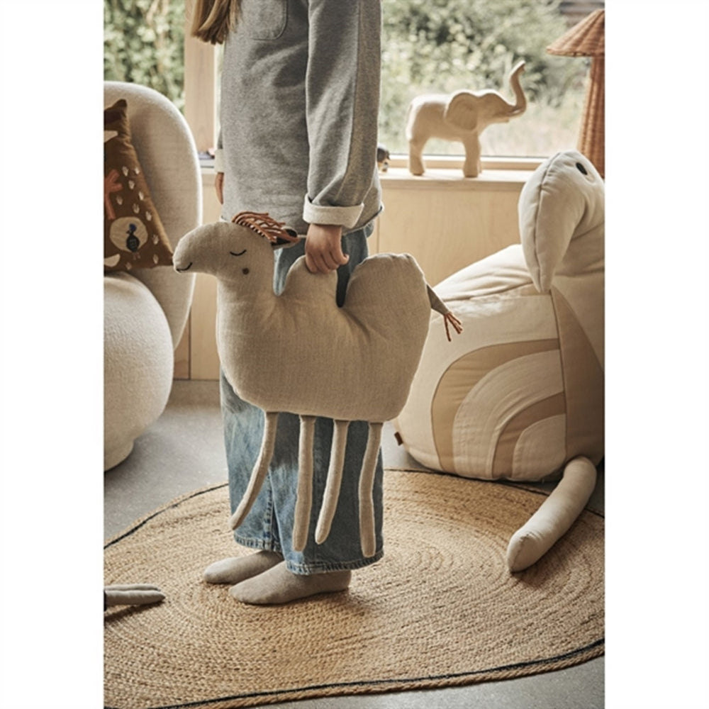 Camel Pude Natural - Ferm Living → Luksusbaby.dk