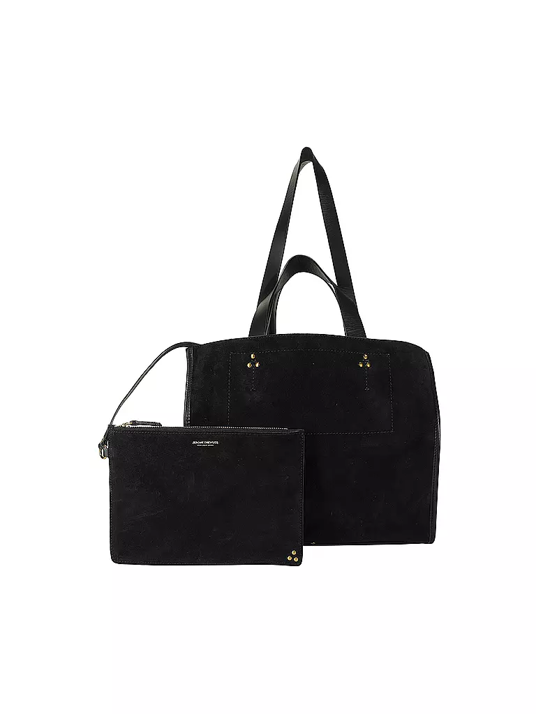 JEROME DREYFUSS Ledertasche - Shopper LEON M schwarz