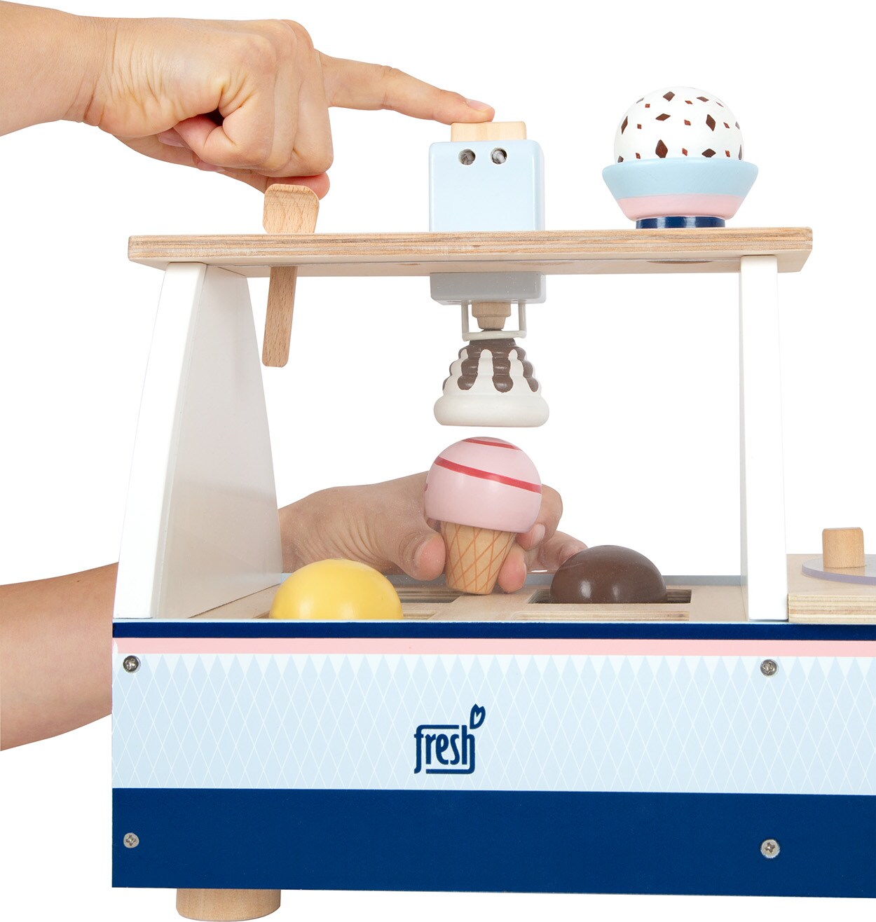 Smallfoot Small Foot Eistheke fresh 11815 Mehrfarbig Kaufladen