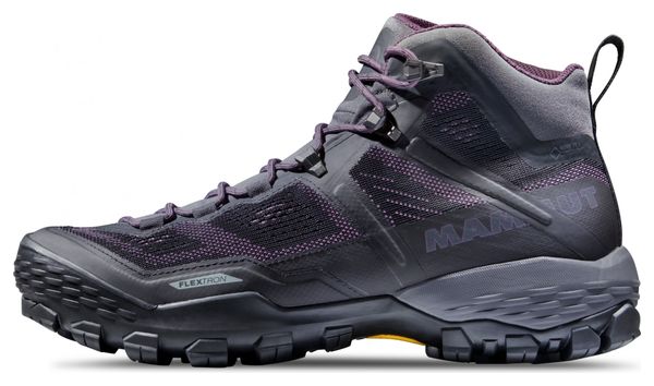 Chaussures de Randonnée Femme Mammut Ducan Mid Gore-Tex Gris