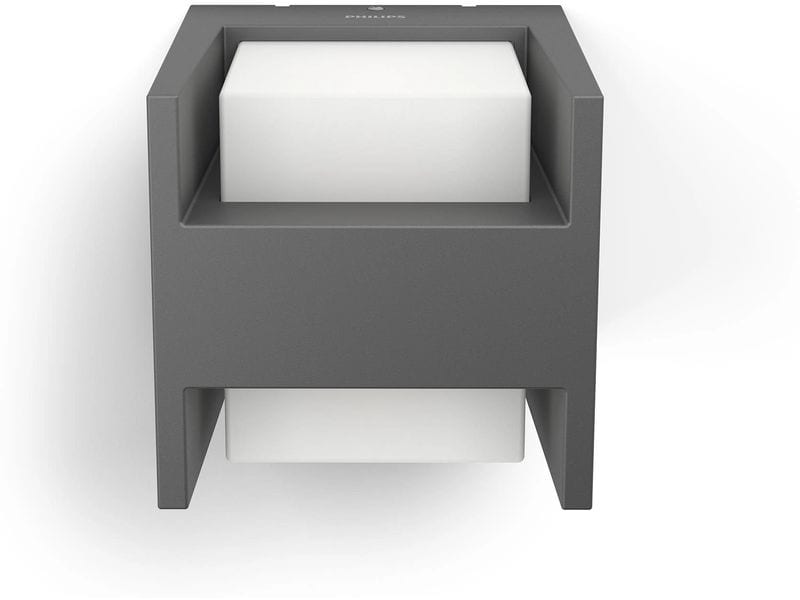 Philips Wandleuchte Arbour UE Up-Down 2700K Anthrazit LED-Aussenleuchte