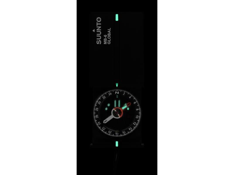 SUUNTO Kompass MB-6 Global Spiegelkompass zur präzisen Richtungsbestimmung