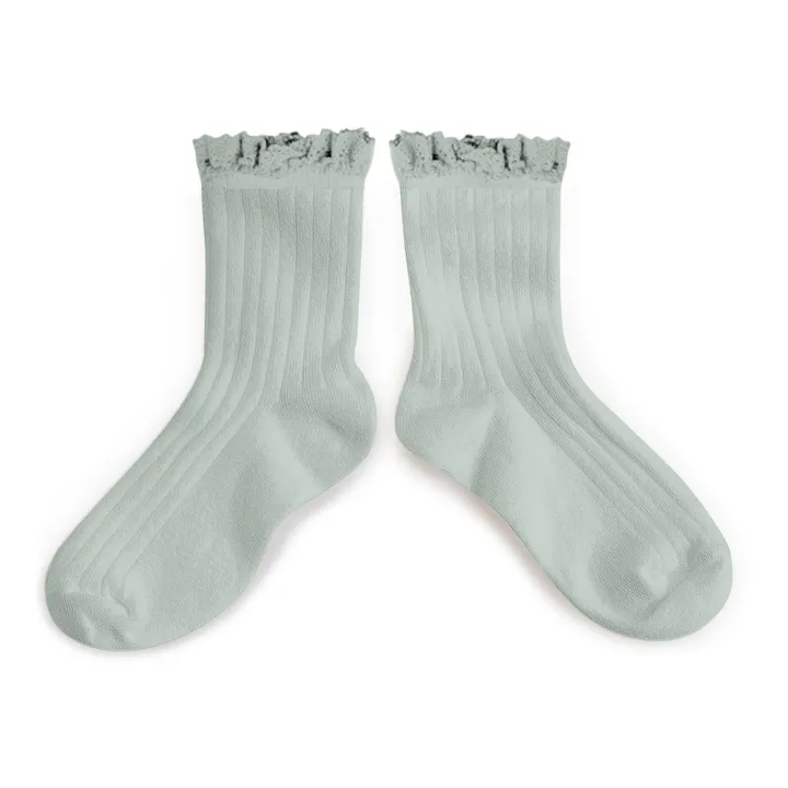 Collégien Chaussettes Lili | Vert d'eau
