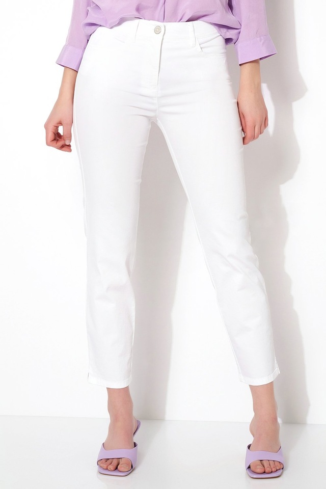 TONI 7/8-Jeans , geschlitzt, mit Stretch