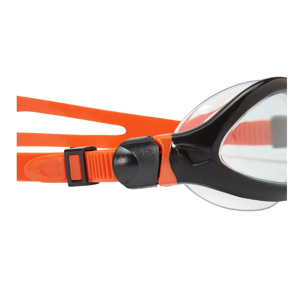Zoggs TIGER LSR+ LIQUID SKIN RACE - Lunettes de natation black/orange/tint smoke