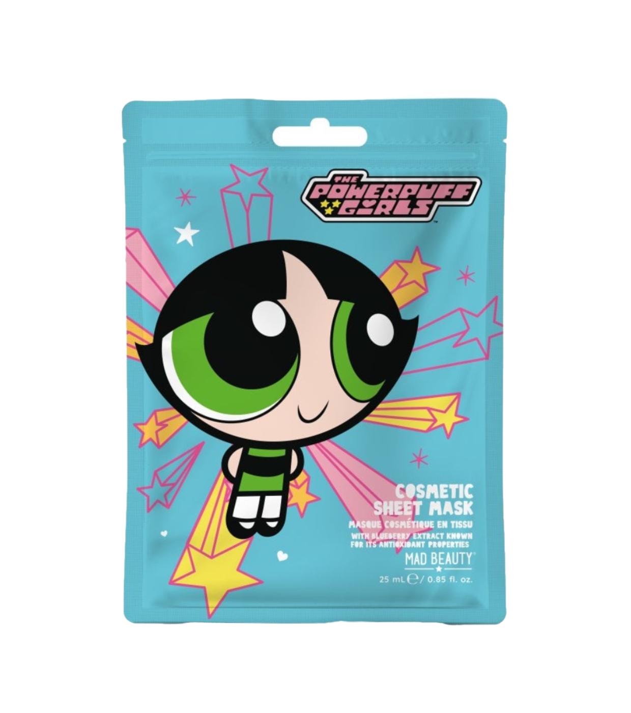 Mad Beauty - *The Powerpuff Girls* - Máscara Facial Refrescante