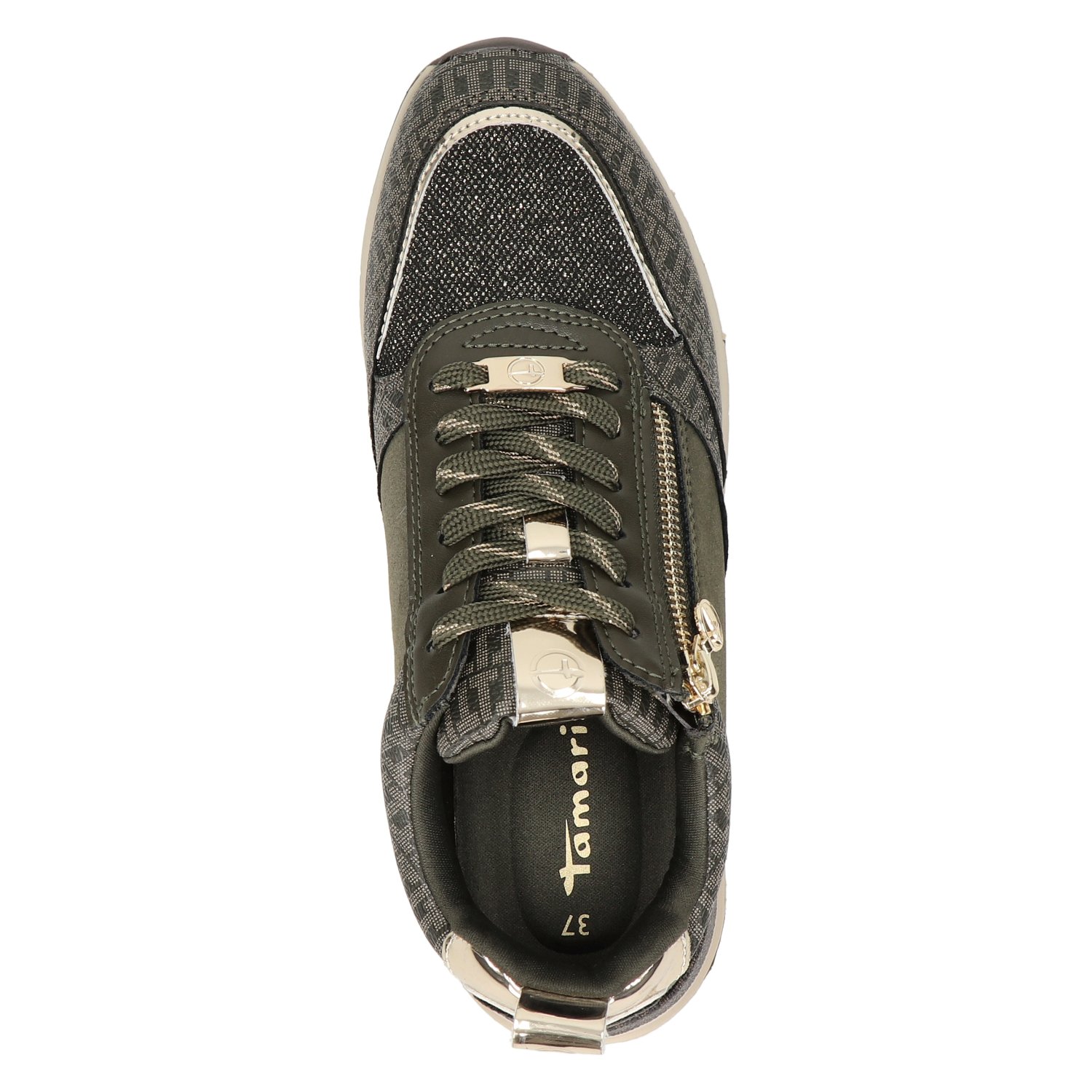 dames sneaker Tamaris Groen