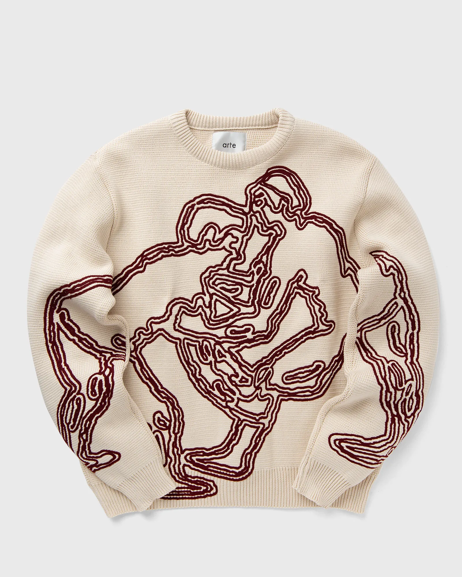 Arte Antwerp Fighters cord embroidery Knit