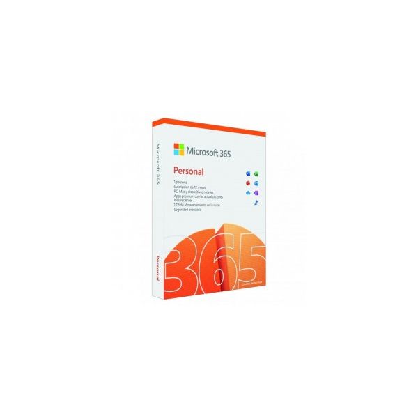 Microsoft 365 Pessoal 1 Utilizador 1 Ano PC/Mac