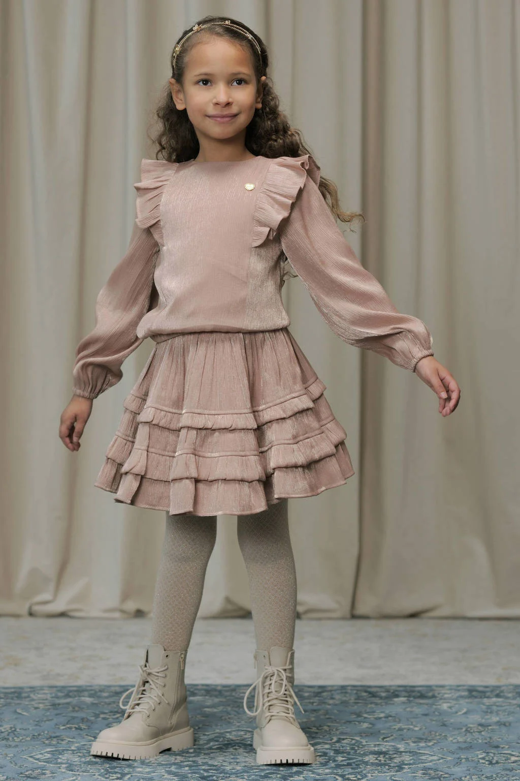 Le Chic blousetop bruin