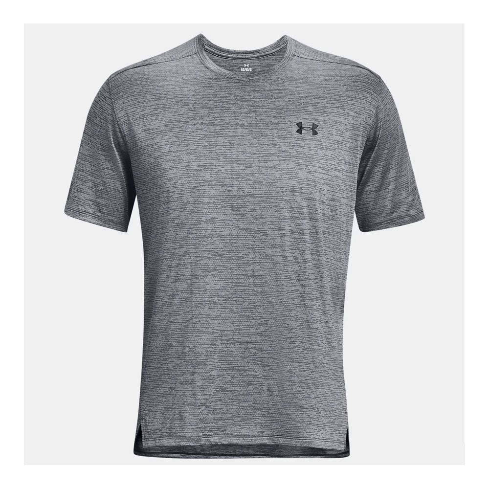 Under Armour UA TECH VENT - Maillot Homme pitch gray/black