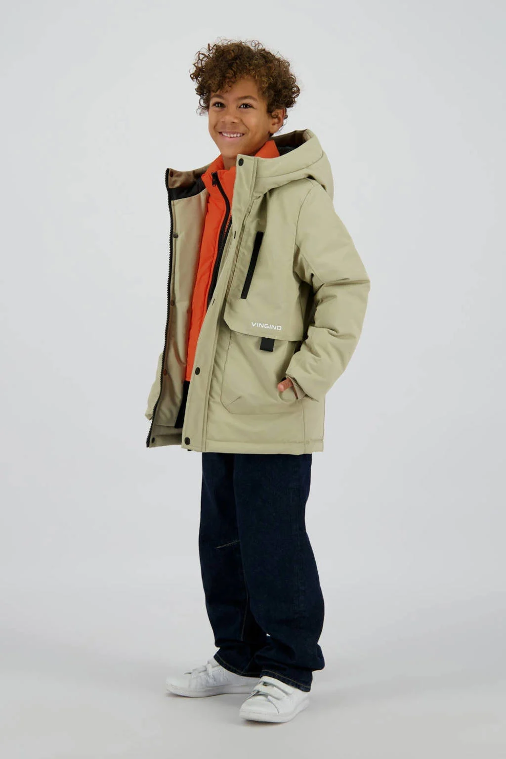Vingino parka beige