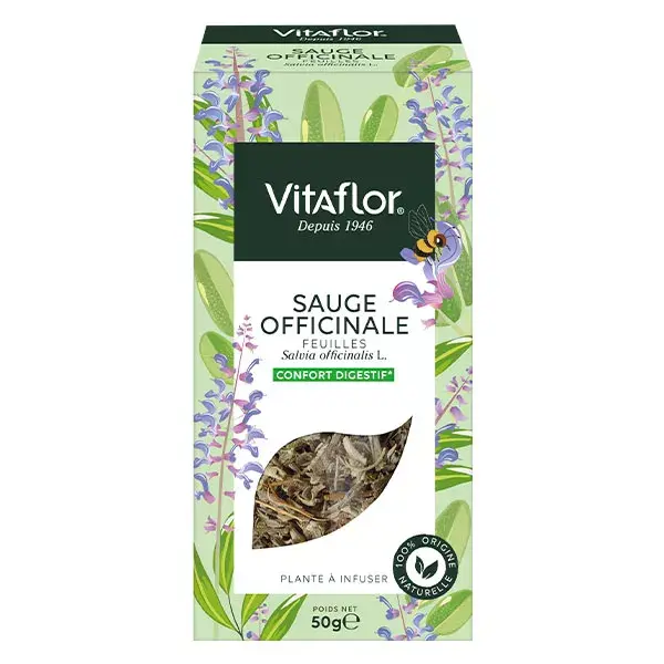 Infusão de Folhas de Sálvia Vitaflor 50g