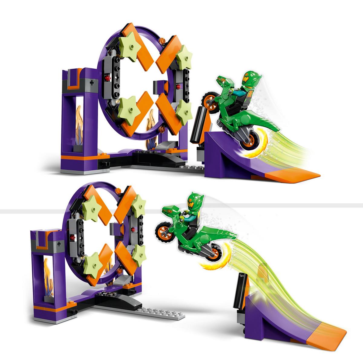 Défi de cascade : tremplin Lego City 60359