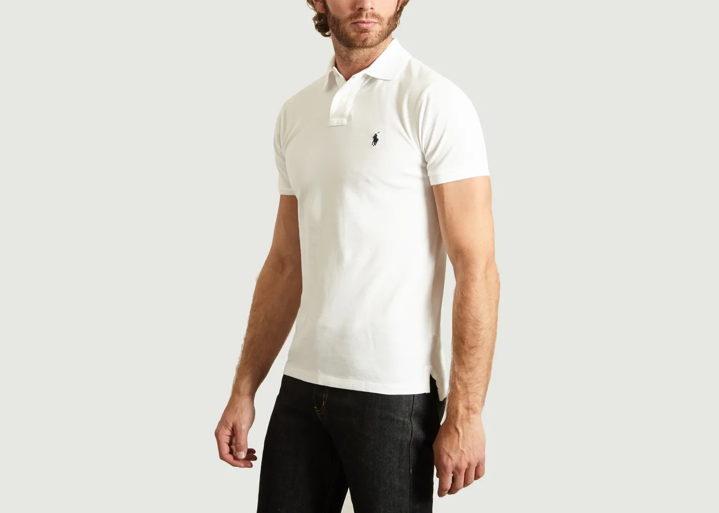 Polo Cintré en Coton Piqué Polo Ralph Lauren