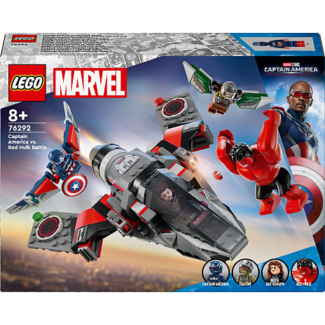 LEGO Marvel Captain America vs. Red Hulk 76292