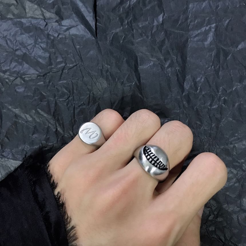 Black Degree - Smile gegraveerde ring