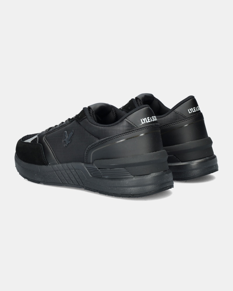 Lyle & Scott Bennachie Lage sneakers  - zwart